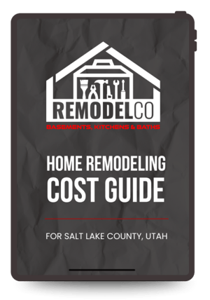 RemodelCo Cost Guide Graphic on Tablet Cost Guide Graphic